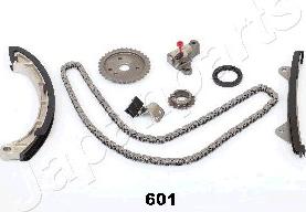 Japanparts KDK-601 - Комплект цепи привода распредвала autospares.lv