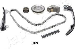 Japanparts KDK-109 - Комплект цепи привода распредвала autospares.lv