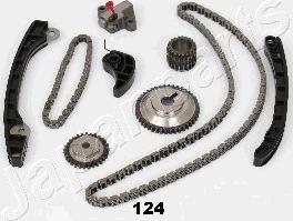 Japanparts KDK-124 - Комплект цепи привода распредвала autospares.lv