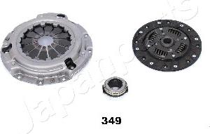 Japanparts KF-349 - Комплект сцепления autospares.lv