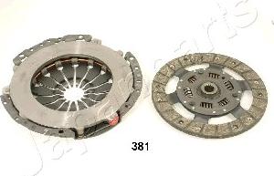 Japanparts KF-381 - Комплект сцепления autospares.lv