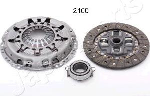 Japanparts KF-2100 - Комплект сцепления autospares.lv