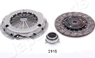 Japanparts KF-2116 - Комплект сцепления autospares.lv