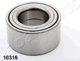 Japanparts KK-10316 - Подшипник ступицы колеса, комплект autospares.lv