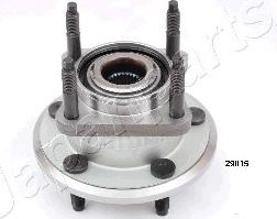 Japanparts KK-29015 - Ступица колеса, поворотный кулак autospares.lv