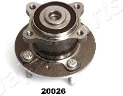 Japanparts KK-20026 - Ступица колеса, поворотный кулак autospares.lv