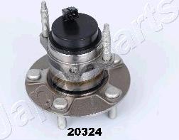 Japanparts KK-20324 - Ступица колеса, поворотный кулак autospares.lv