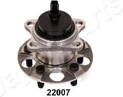 Japanparts KK-22007 - Ступица колеса, поворотный кулак autospares.lv