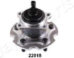 Japanparts KK-22018 - Ступица колеса, поворотный кулак autospares.lv