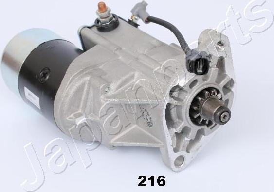 Japanparts MTT216 - Стартер autospares.lv