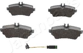 Japanparts PA-0544AF - Тормозные колодки, дисковые, комплект autospares.lv