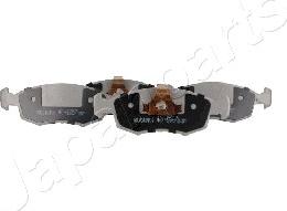 Japanparts PA-0017AF - Тормозные колодки, дисковые, комплект autospares.lv