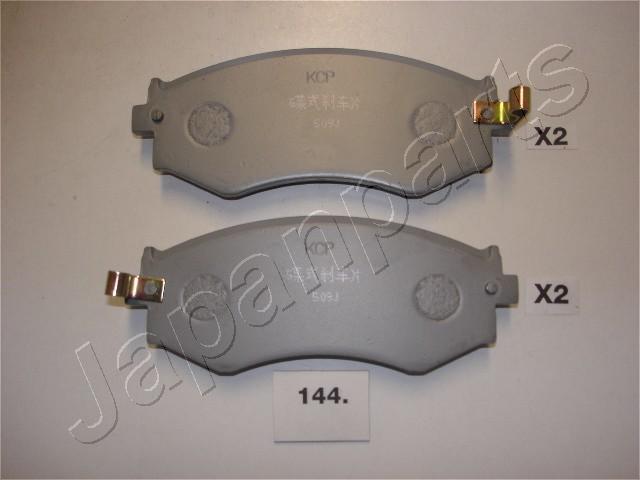 Japanparts PA-144AF - Тормозные колодки, дисковые, комплект autospares.lv