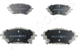 Japanparts PA-2022AF - Тормозные колодки, дисковые, комплект autospares.lv