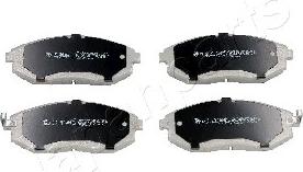 Japanparts PA-W09AF - Тормозные колодки, дисковые, комплект autospares.lv