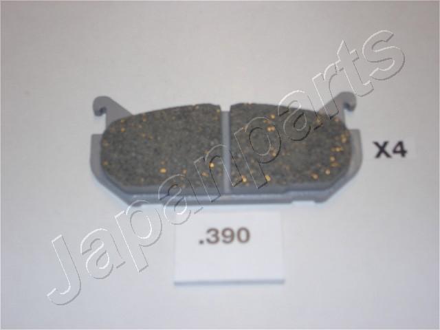 Japanparts PP-390AF - Тормозные колодки, дисковые, комплект autospares.lv