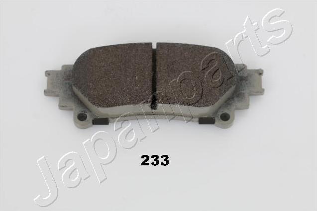 Japanparts PP-233AF - Тормозные колодки, дисковые, комплект autospares.lv