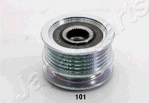 Japanparts RA-101 - Шкив генератора, муфта autospares.lv