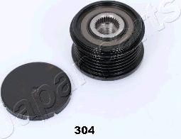 Japanparts RA-304 - Шкив генератора, муфта autospares.lv