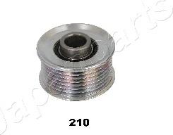 Japanparts RA-210 - Шкив генератора, муфта autospares.lv