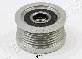 Japanparts RA-H01 - Шкив генератора, муфта autospares.lv