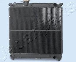 Japanparts RDA142004 - Радиатор, охлаждение двигателя autospares.lv