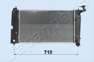 Japanparts RDA153116 - Радиатор, охлаждение двигателя autospares.lv