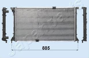 Japanparts RDC092032 - Радиатор, охлаждение двигателя autospares.lv