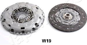 Japanparts SF-W19 - Нажимной диск сцепления autospares.lv