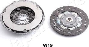 Japanparts SF-W19 - Нажимной диск сцепления autospares.lv