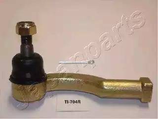 Japanparts TI-704R - Наконечник рулевой тяги, шарнир autospares.lv