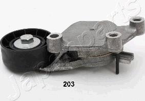 Japanparts TS-203 - Натяжитель, поликлиновый ремень autospares.lv