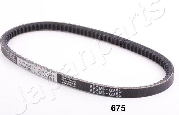 Japanparts TT-675 - Клиновой ремень, поперечные рёбра autospares.lv