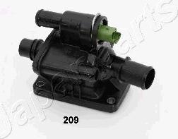 Japanparts VT-209 - Термостат охлаждающей жидкости / корпус autospares.lv