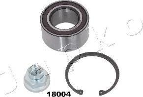 Japko 418004 - Подшипник ступицы колеса, комплект autospares.lv