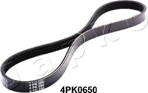 Japko 4PK0650 - Поликлиновой ремень autospares.lv