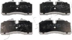 Japko 500904 - Тормозные колодки, дисковые, комплект autospares.lv