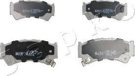 Japko 50815 - Тормозные колодки, дисковые, комплект autospares.lv