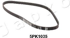 Japko 5PK1035 - Поликлиновой ремень autospares.lv