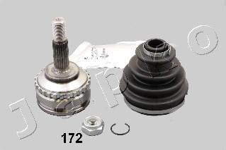 Japko 62172 - Шарнирный комплект, ШРУС, приводной вал autospares.lv