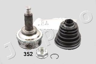 Japko 62352 - Шарнирный комплект, ШРУС, приводной вал autospares.lv