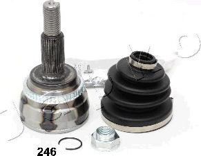 Japko 62246 - Шарнирный комплект, ШРУС, приводной вал autospares.lv