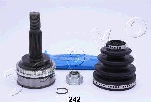 Japko 62242 - Шарнирный комплект, ШРУС, приводной вал autospares.lv