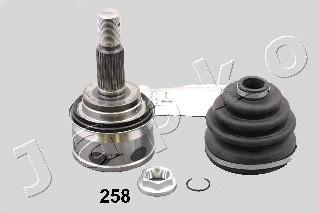 Japko 62258 - Шарнирный комплект, ШРУС, приводной вал autospares.lv