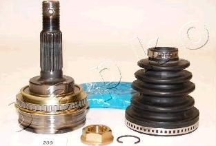 Japko 62209 - Шарнирный комплект, ШРУС, приводной вал autospares.lv