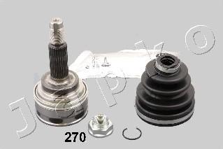 Japko 62270 - Шарнирный комплект, ШРУС, приводной вал autospares.lv