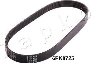 Japko 6PK0725 - Поликлиновой ремень autospares.lv