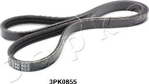 Japko 3PK855 - Поликлиновой ремень autospares.lv