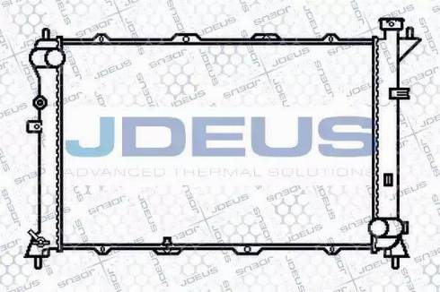 Jdeus 054M11 - Радиатор, охлаждение двигателя autospares.lv