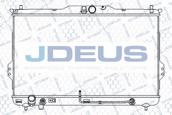 Jdeus 054M25 - Радиатор, охлаждение двигателя autospares.lv